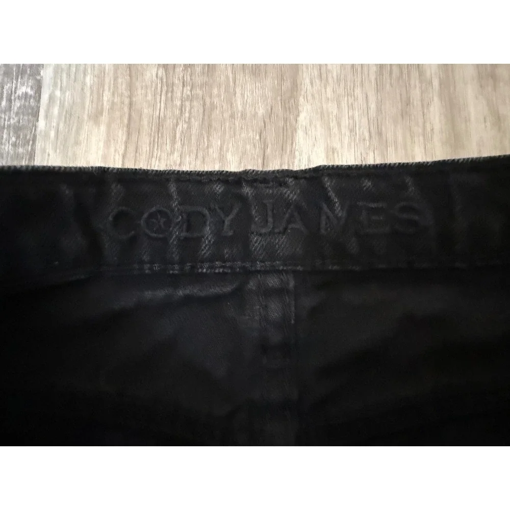 Cody James Boys Black Straight Leg Denim Jeans Size 12 Cotton‎ Western